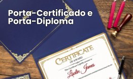 Porta Certificado e Porta Diploma  Fabricao Prpria, Melhor Preo e Qualidade Garantida