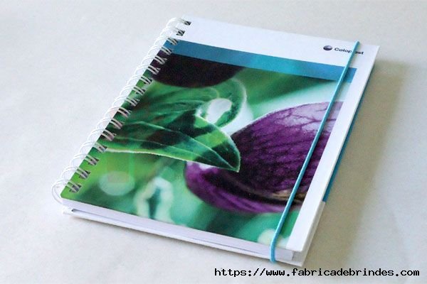 Caderno A-5 Personalizado com El�stico