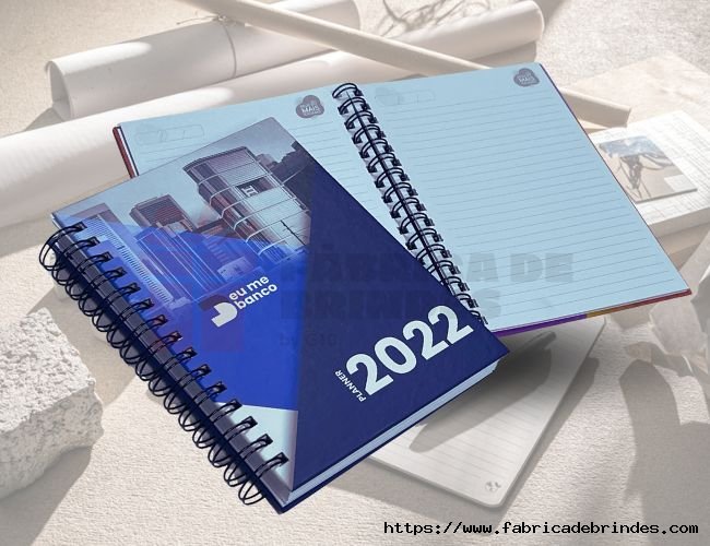 Caderno Tipo Agenda Personalizada
