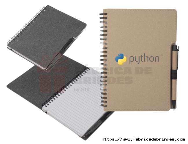 Caderno de Anotaes Reciclado