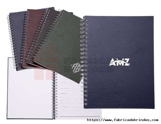 Caderno de Couro Sinttico