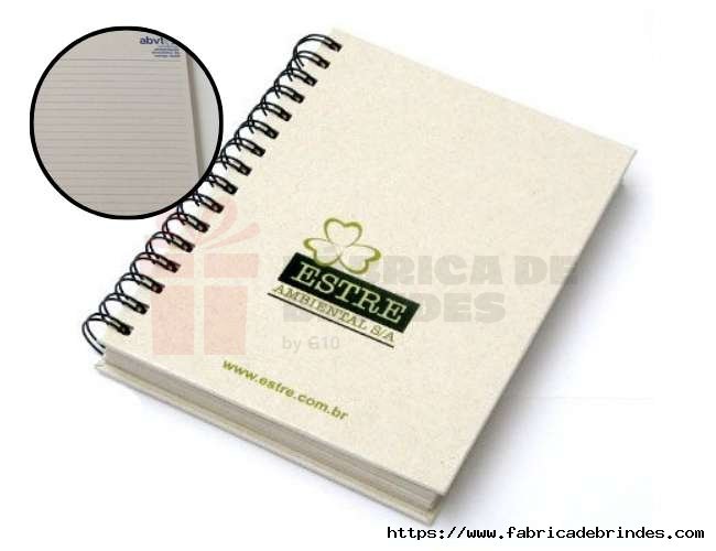 Caderno Ecolgico Personalizado
