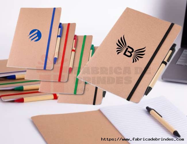Caderno Kraft Personalizado