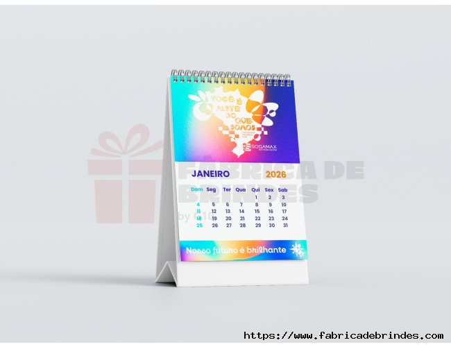 Calendrio de Mesa Personalizado