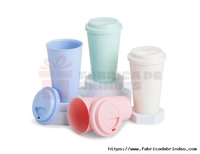 Copo Ecol�gico Fibra de Bambu 450ml