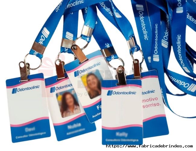 Crach Plstico em PVC Personalizado