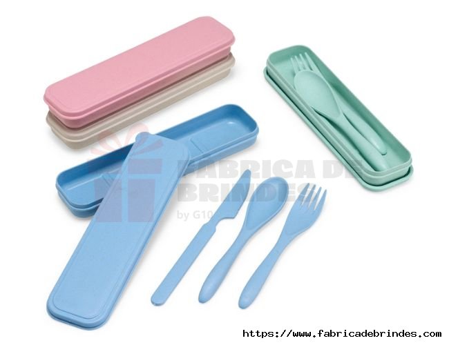 Kit Talheres 3 Peas