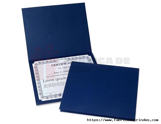 Porta Certificado Personalizado FBPC010